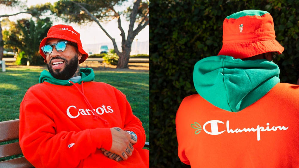 Image via Champion Carrots x Champion Rehash Their Relationship for This Latest Capsule