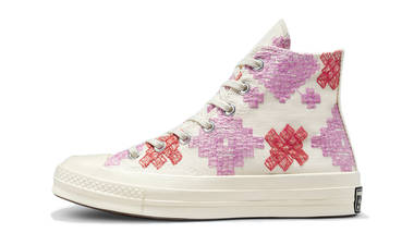 Converse Chuck 70 Bright Embroidery High Pink Soft Red