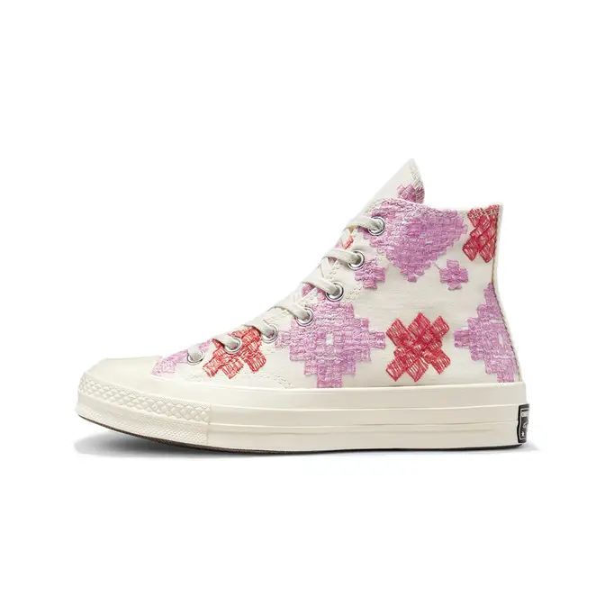 Converse Chuck 70 Bright Embroidery High Pink Soft Red | Where To Buy ...