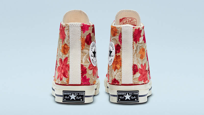 Converse Chuck 70 Embroidered Flowers High Multi