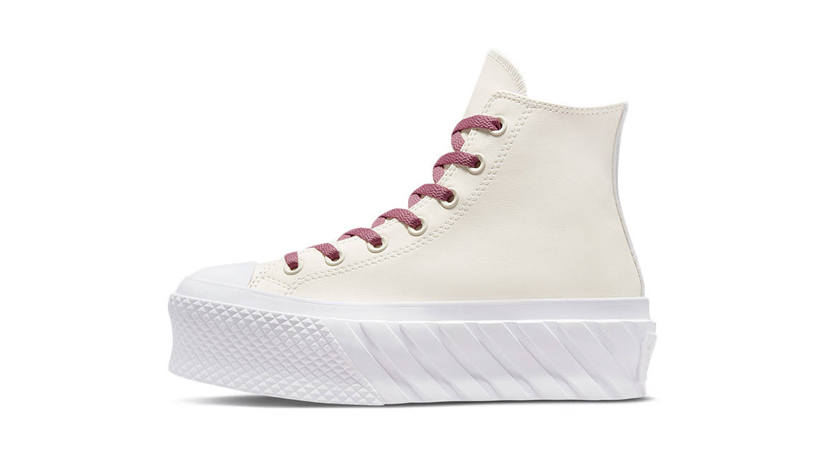Converse Chuck Taylor Lift 2X Platform Metallic Pink White 572607C Main