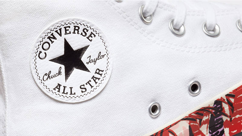 Converse Chuck Taylor Tropical Florals High White Multi