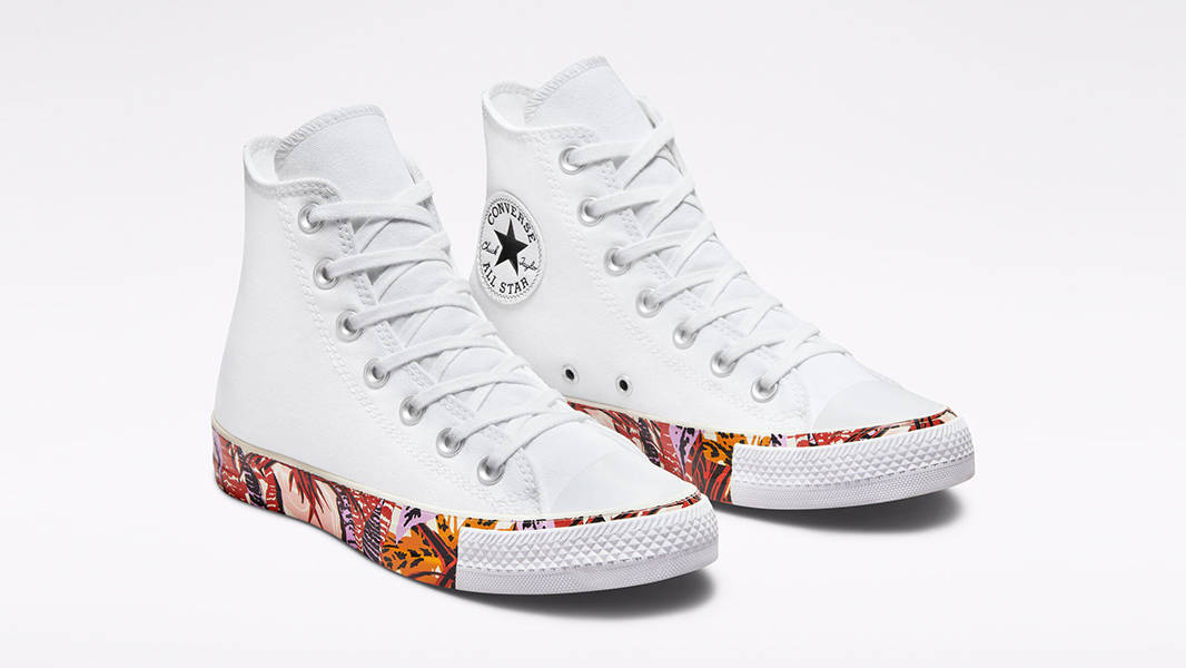 Converse Chuck Taylor Tropical Florals High White Multi