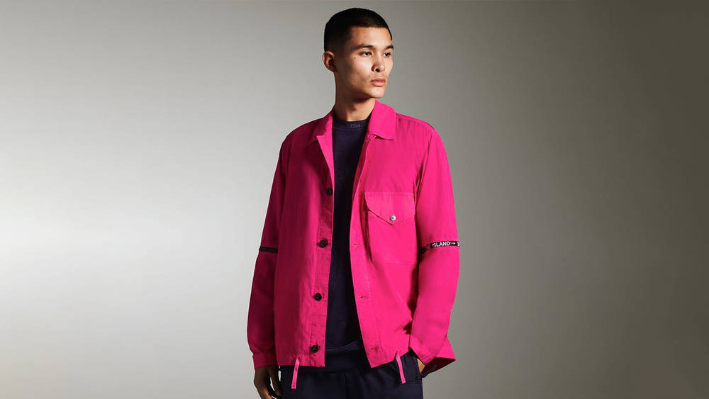 Image via Stone Island Stone Island Keeps It Colourful With This SS22 Cupro Nylon Collection
