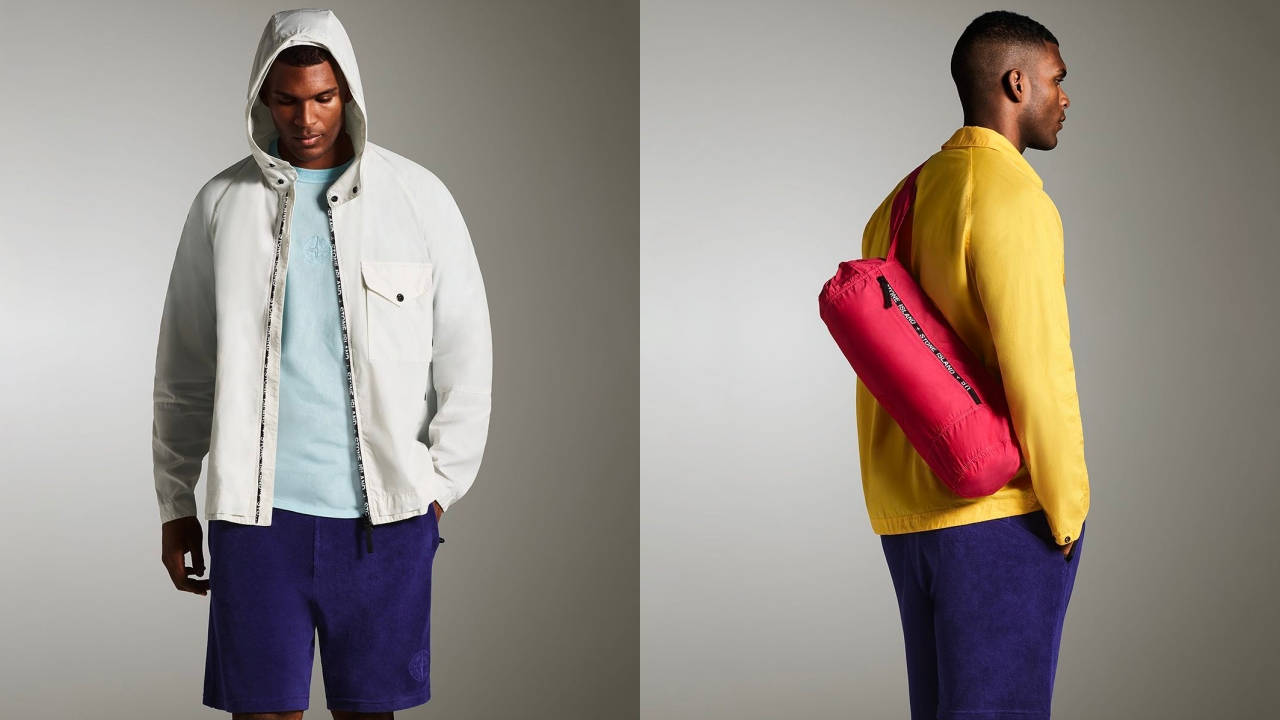 Stone Island Keeps It Colourful With This SS22 Cupro Nylon Collection