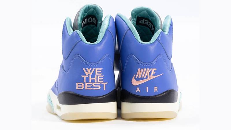 dj khaled blue jordans