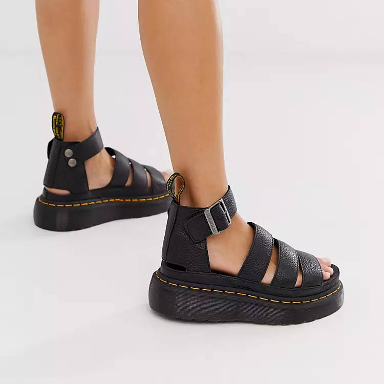 Dr Martens Clarissa II Quad Chunky Sandals Black
