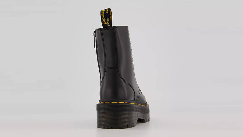 Dr. Martens Jarrick 8 Tie Boots Black Smooth