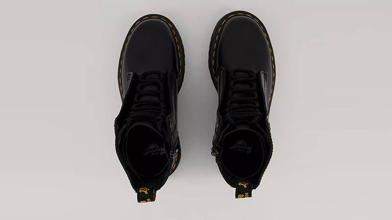 Dr. Martens Jarrick 8 Tie Boots Black Smooth