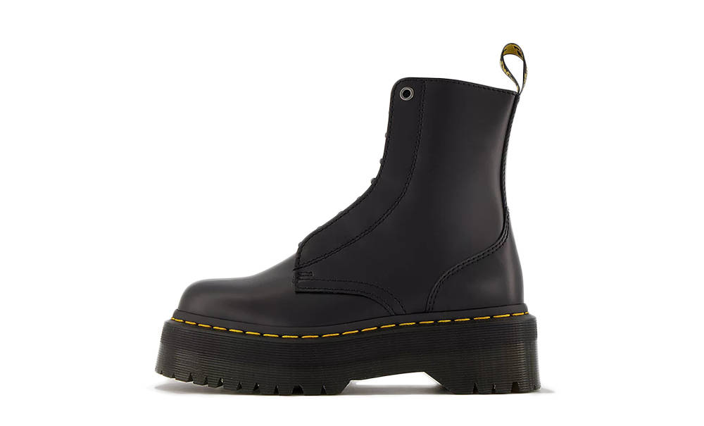 Dr. Martens Jarrick 8 Tie Boots Black Smooth