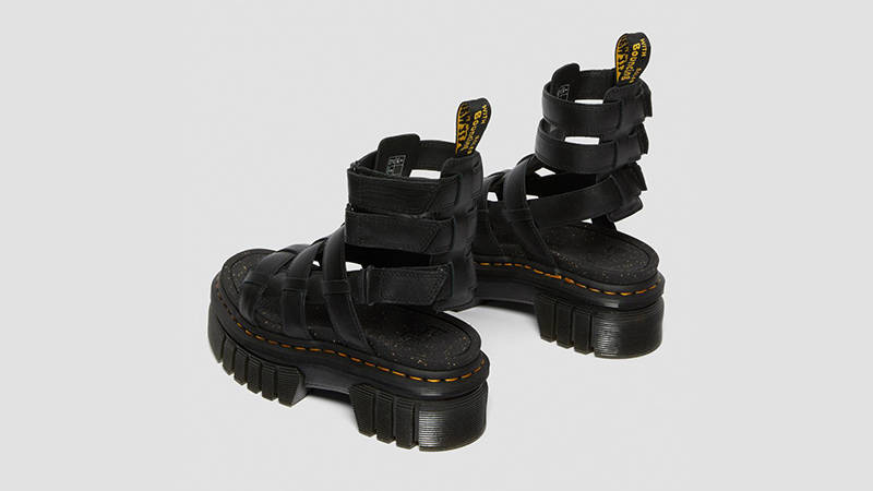 Dr. Martens Ricki Gladiator Platform Sandals Black