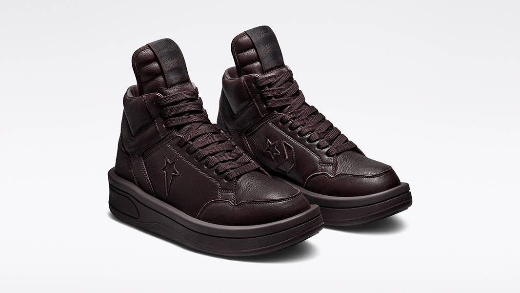 DRKSHDW Rick Owens x Converse TURBOWPN Hi Clay A01290C Side