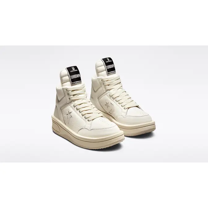 DRKSHDW Rick Owens x Converse TURBOWPN Hi Egret | Where To Buy