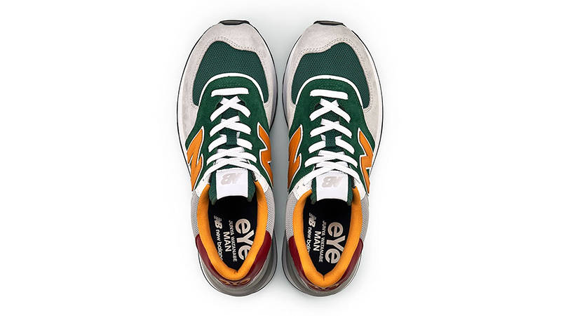 eYe Junya Watanabe MAN x New Balance 574 Legacy Green Grey Top 2