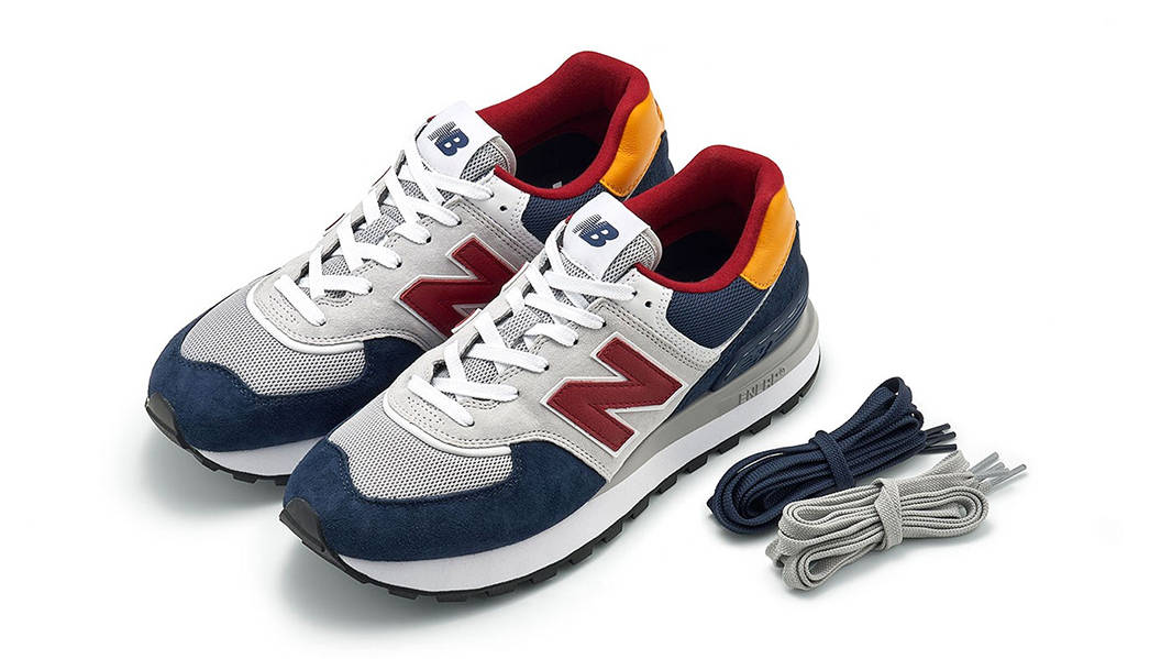 eYe Junya Watanabe MAN x New Balance 574 Legacy Grey Navy Top