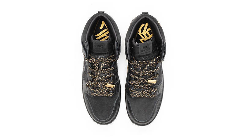 FAUST x Nike SB Dunk High Black Gold | Where To Buy | DH7755-001 