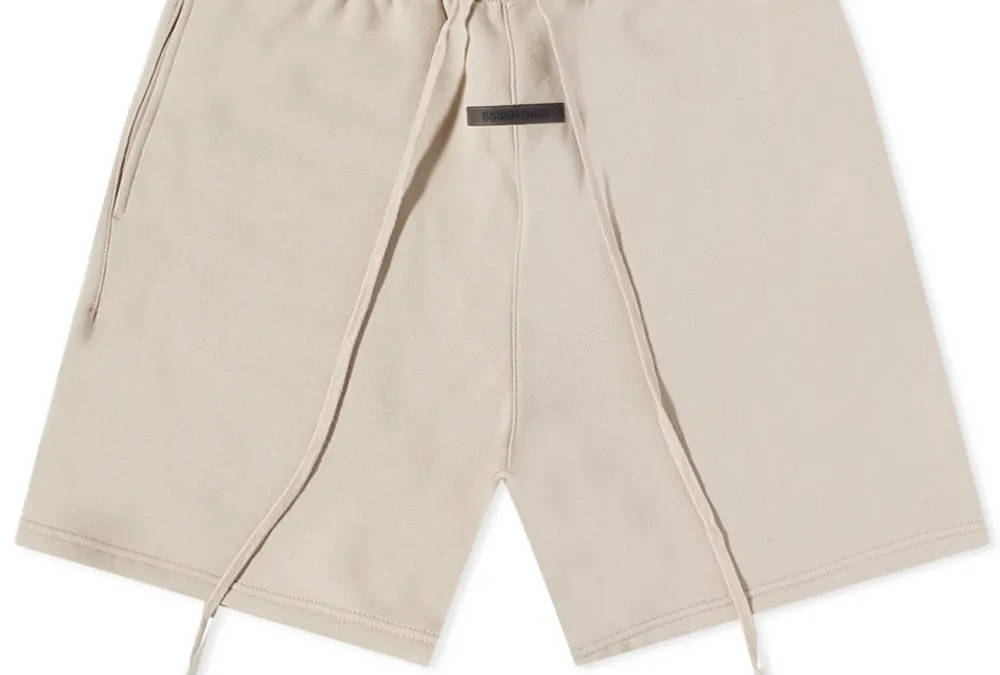 essentials fear of god sweat shorts