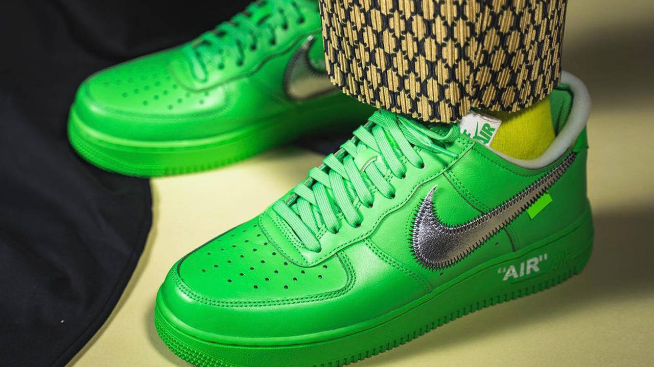 Off-White x Nike Air Force 1 "Green"