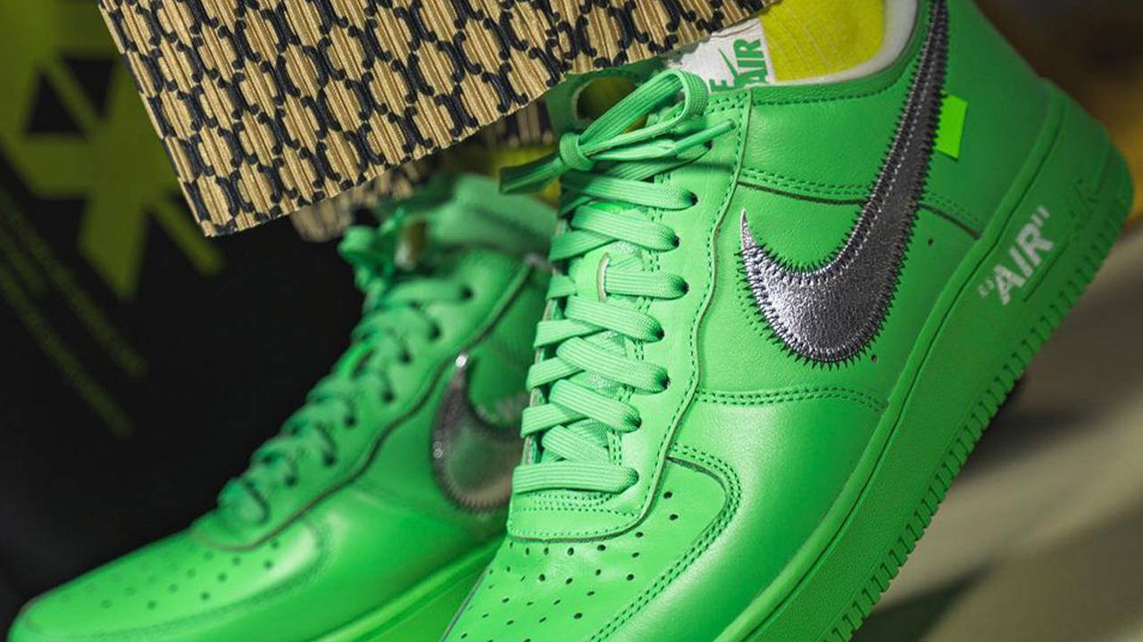 Off-White x Nike Air Force 1 "Green"