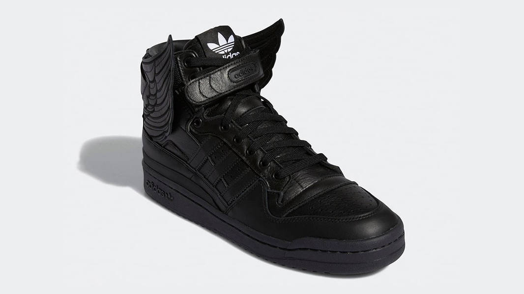 Jeremy Scott x adidas Forum Hi Wings 4.0 Black Front