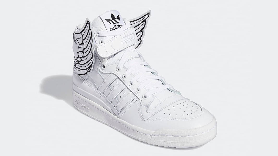Jeremy Scott x adidas Forum Hi Wings 4.0 White Front