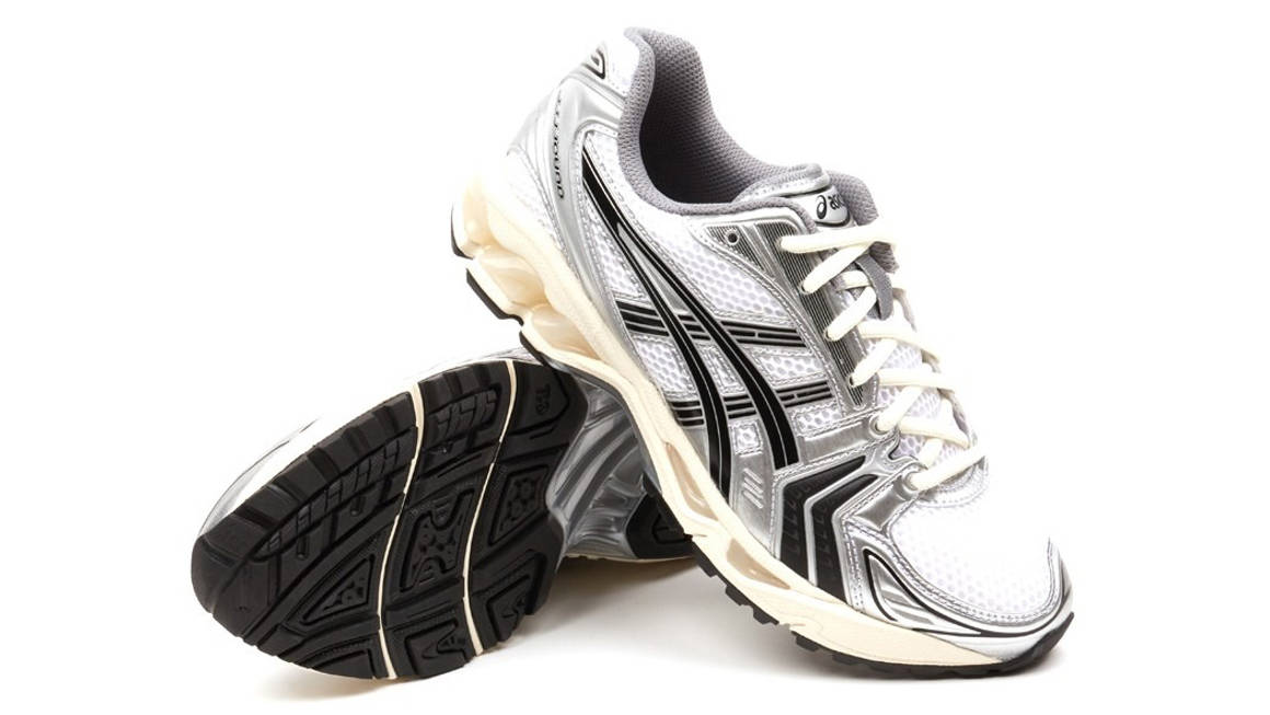 jjjjound x gel kayano 14 silver black