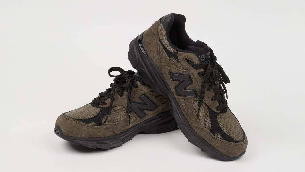 JJJJound x New Balance 990v3 Brown Side