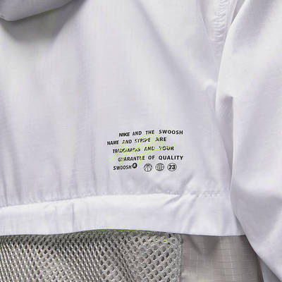 Jordan Jumpman Statement Jacket White Iron Ore branding