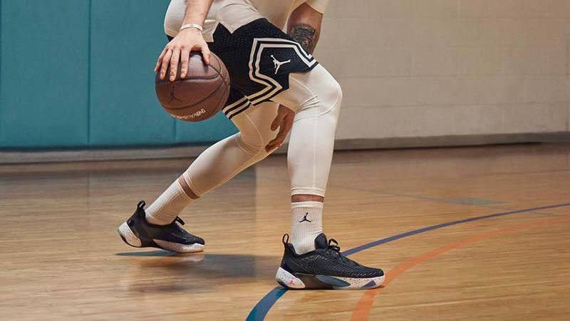Jordan Luka 1 Black Dark Grey On Foot 1