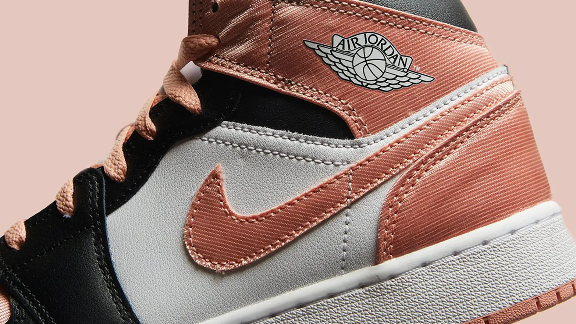 Air Jordan 1 Mid (gs) “Madder orders root”