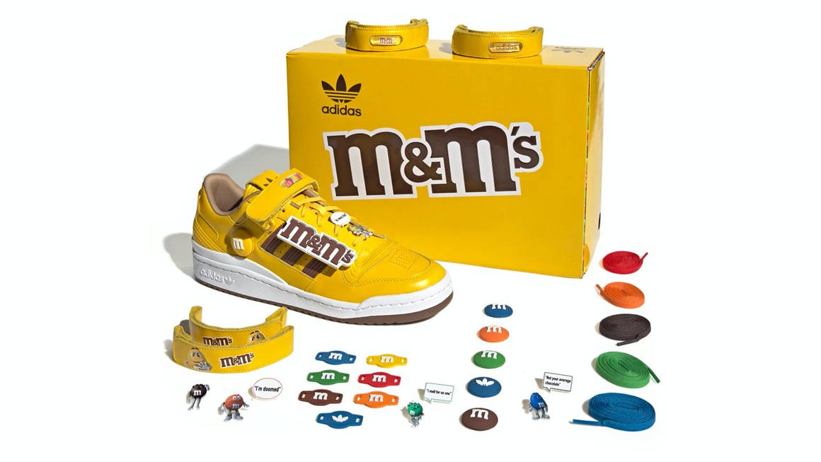 We're Absolutely Nuts About the M&M's x adidas Originals Forum Low 