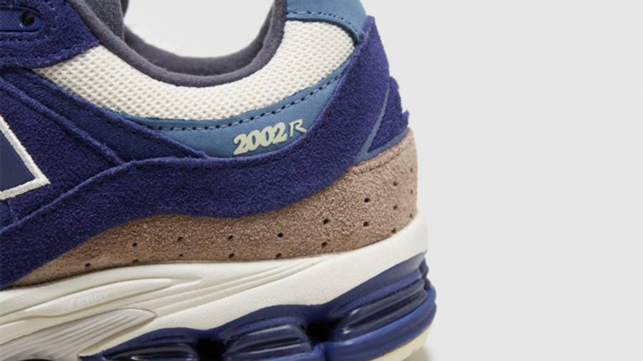 New Balance 2002R Blue Cream Brown 