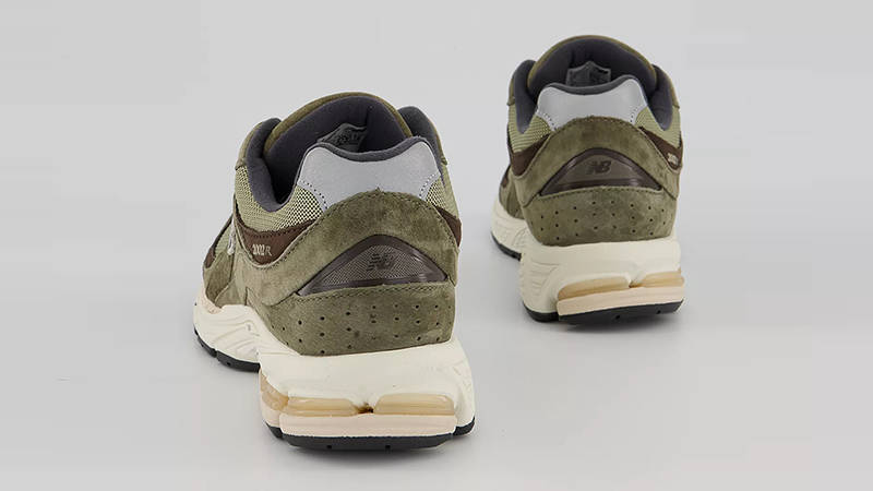 New Balance 2002R Khaki Back
