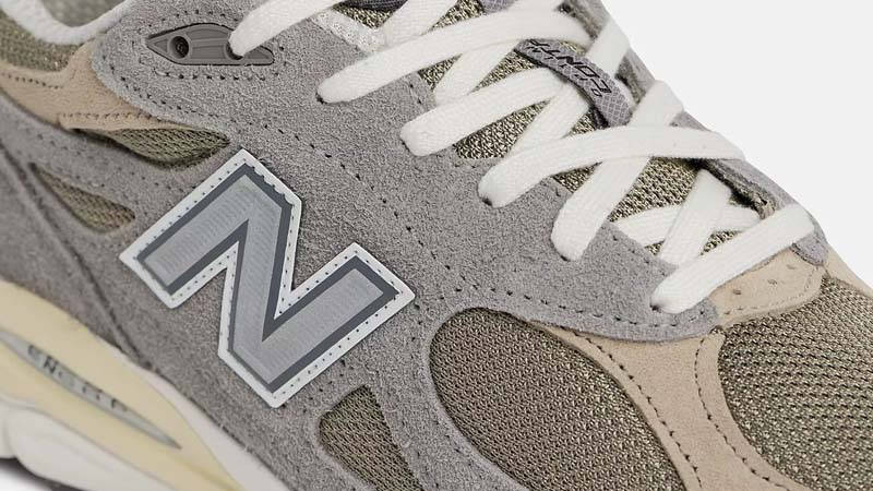 New Balance 990v3 Made In USA Marblehead Closeup