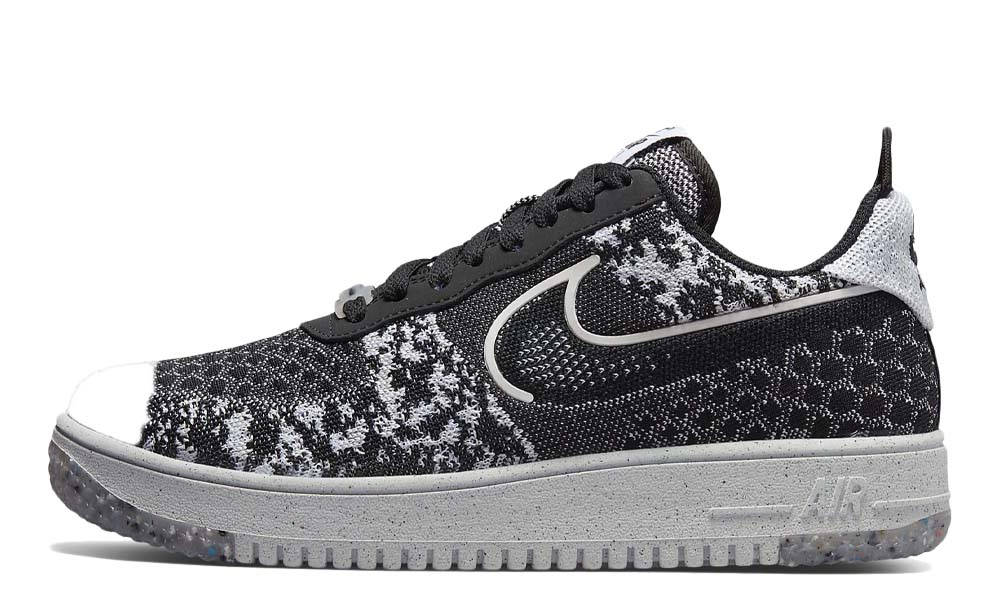 Pure Platinum Mens Nike Air Force Flyknit Nike Air Force Crater