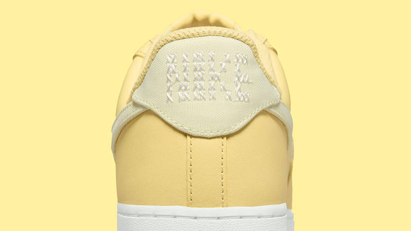 Nike Air Force 1 Cross Stitch Lemon Yellow