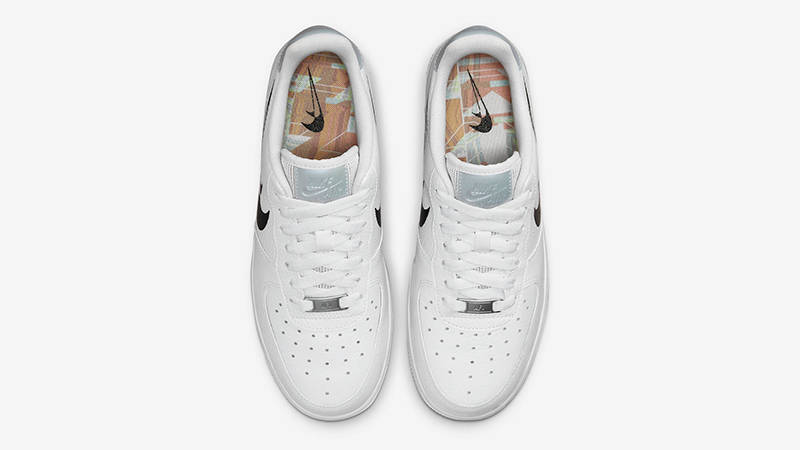 Nike Air Force 1 Double Negative White