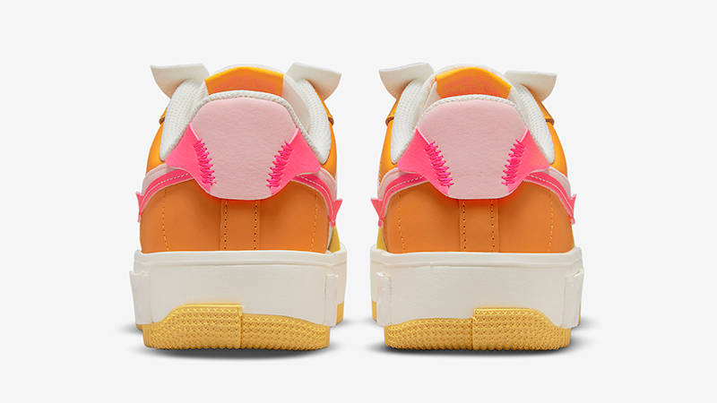 air force 1 pink and yellow