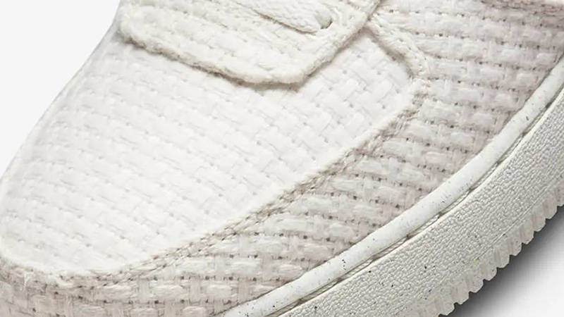 Nike Air Force 1 Hemp White DV2112-001 toebox