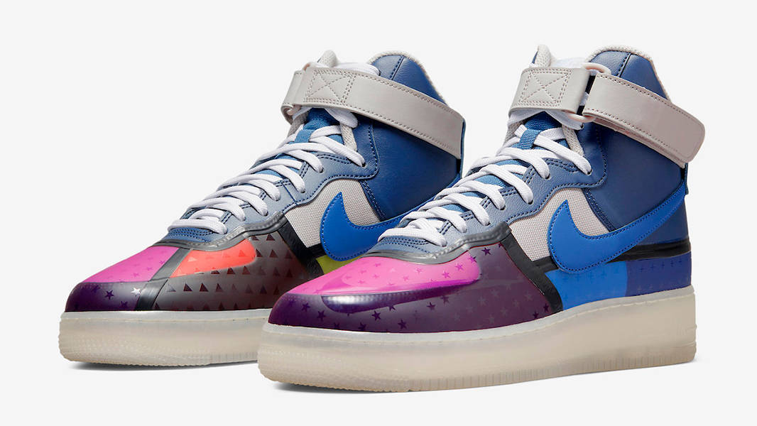 Nike Air Force 1 High PRM Thunder Blue Multi