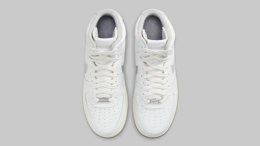Nike Air Force 1 High Strapless White Grey | Where To Buy | DC3590