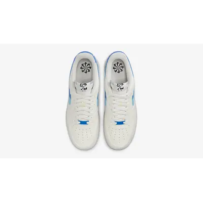 Nike Air Force 1 Low GS 82 Double Swoosh White Blue | Where To Buy ...