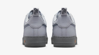 Nike Air Force 1 Low Cut-Out Swoosh Grey DR0155-001 back