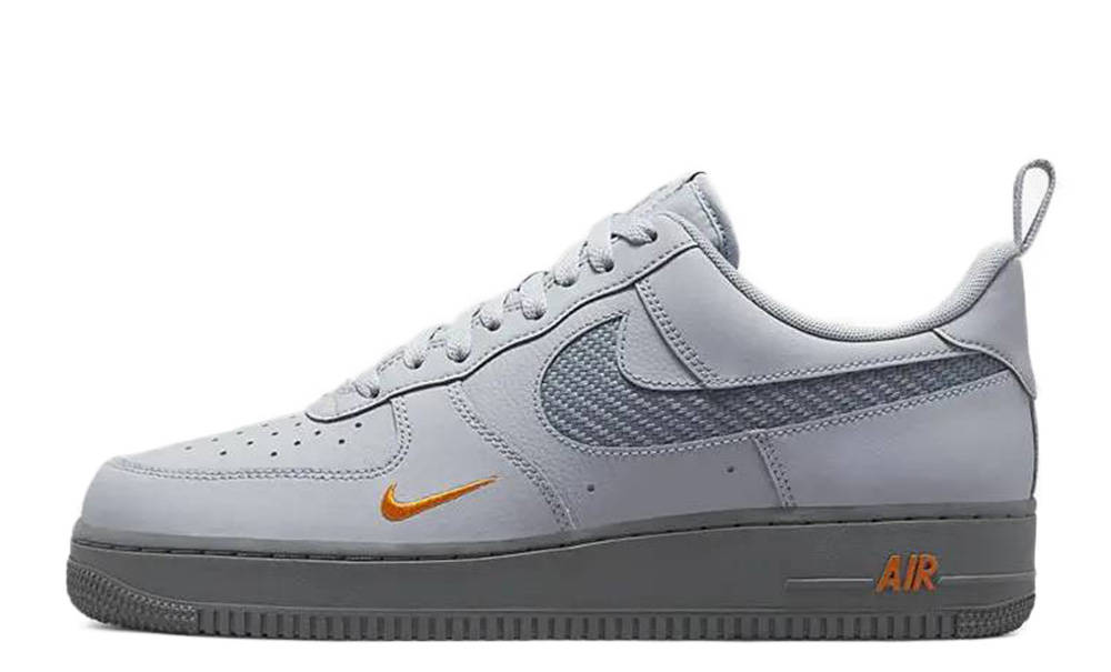 Air Force 1 07 Mid LV8 'Wolf Grey' - Nike - 804609 006 - wolf  grey/black-tour yellow-white
