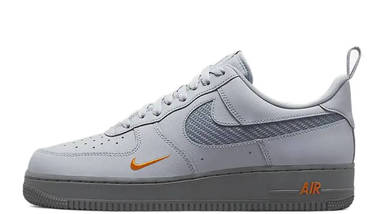 Nike Air Force 1 Low Cut-Out Swoosh Grey