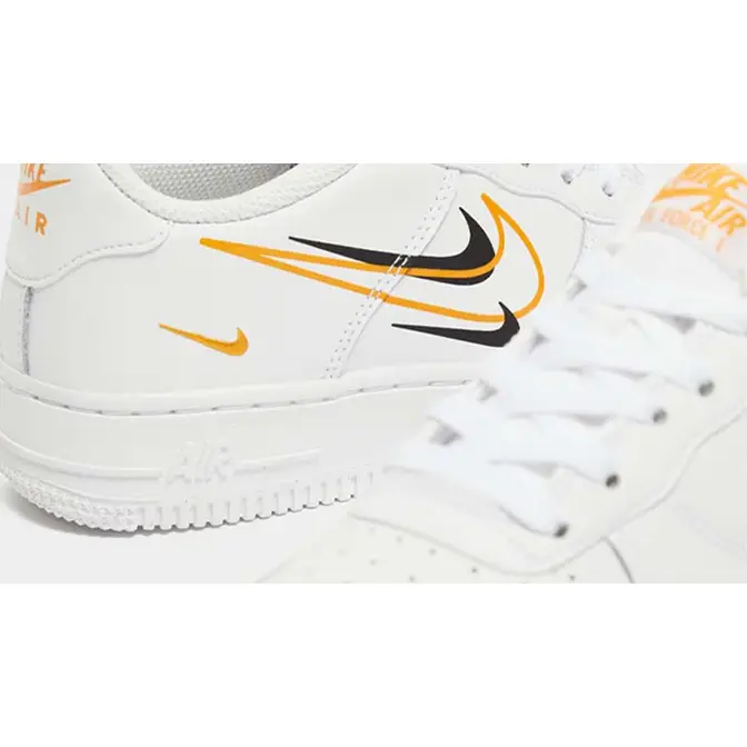 Nike Air Force 1 Low 'Multi-Swoosh Orange Yellow' DM9096-100