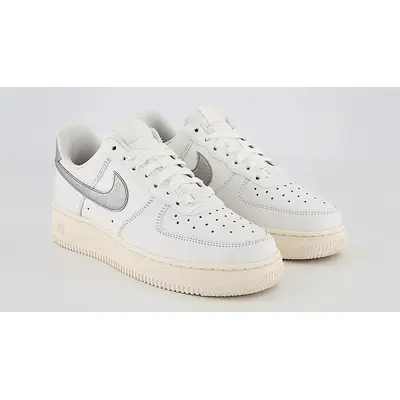 Nike Air Force 1 Low Silver Swoosh DQ7569-100 Side