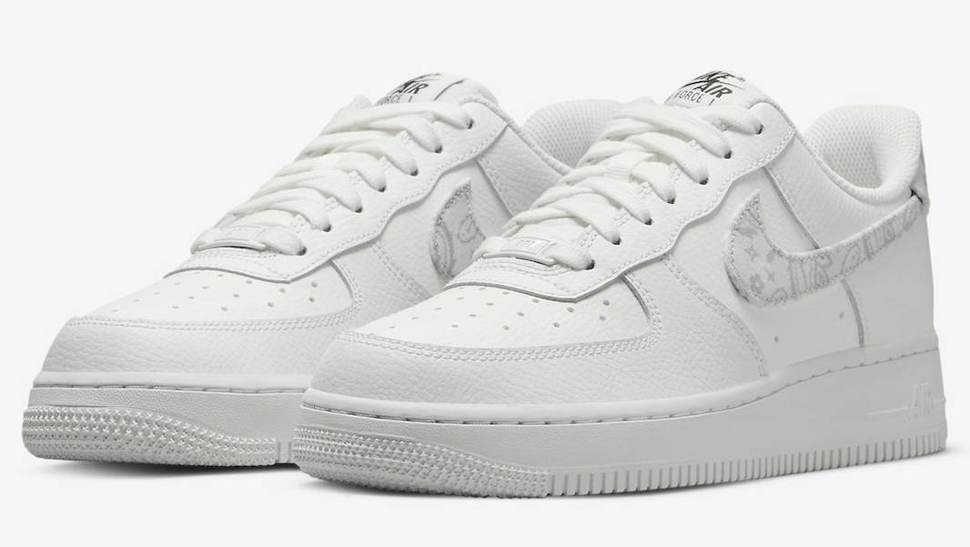 Nike Air Force 1 Low White Paisley Front