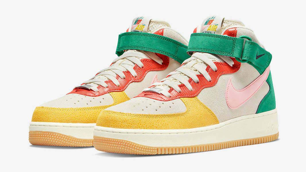 Nike Air Force 1 Mid Coconut Milk Front