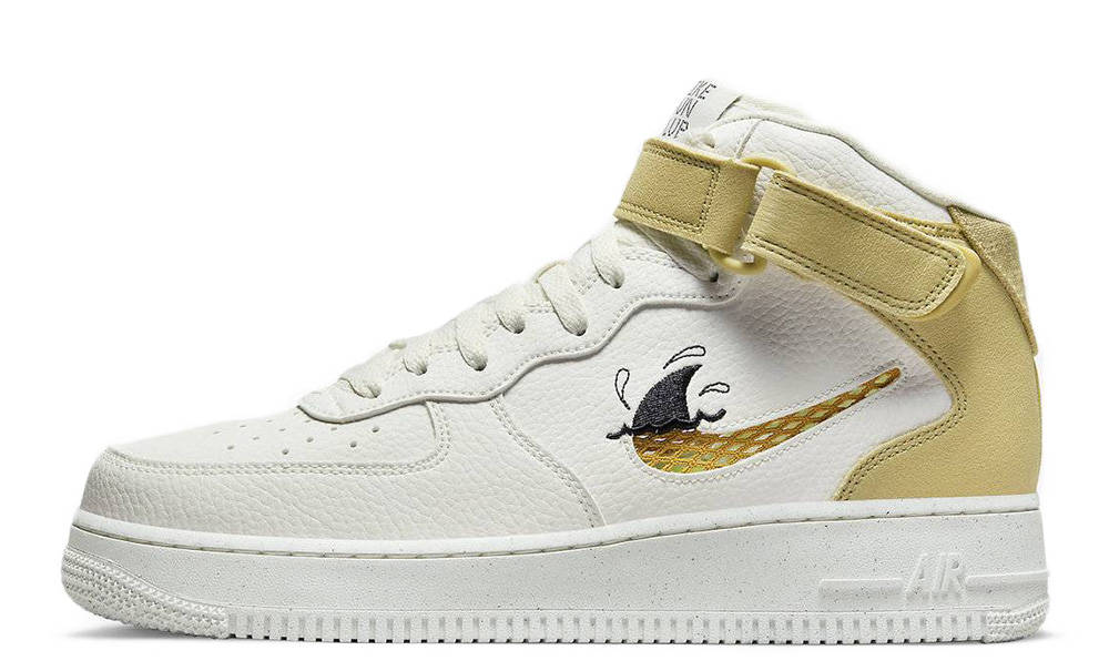 Nike Air Force 1 Mid Sun Club White